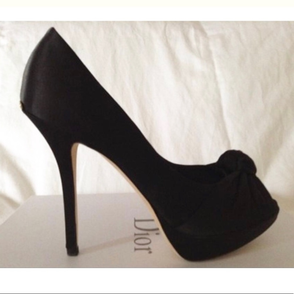 Dior black “Miss Pumps” size US 8.5 regular